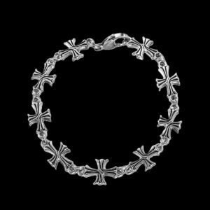 Saints Cross Bracelet